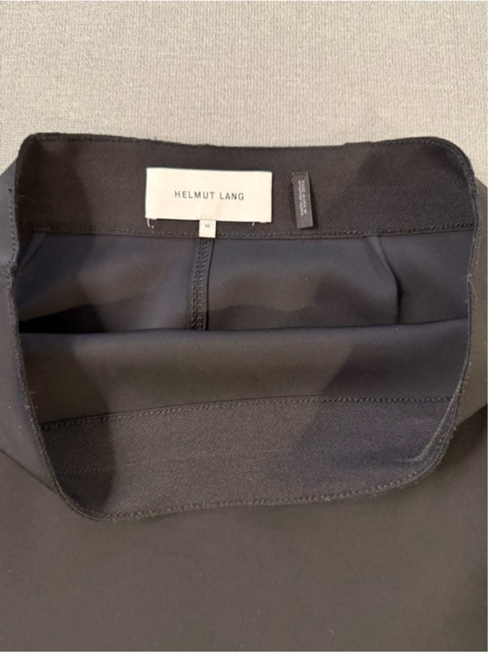 Helmut Lang Scuba Skirt black size Medium - Picture 3 of 10